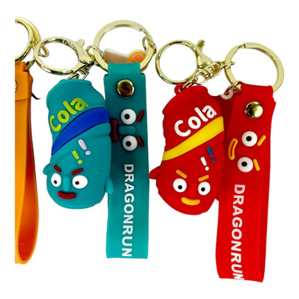 Funny Cartoon Cola Key Chain KC1011-16 (12PC)