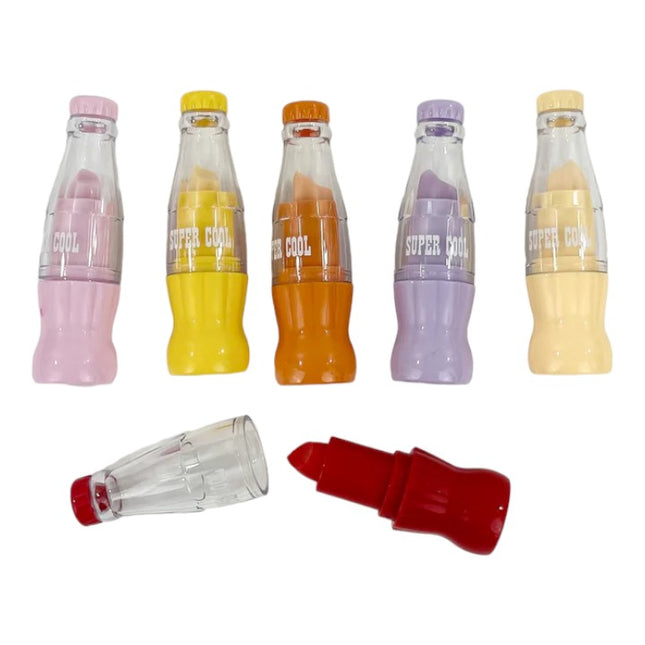 SUPER COOL FUNNY BOTTLE LIP BALM 822-1 (24PC)