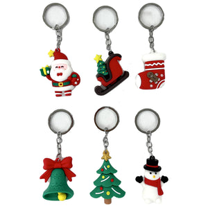 CHRISTMAS HOLIDAY KEY CHAIN 2901-9 (12PC)