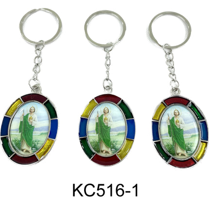 Jesus Santa Maria Religious Key Chain KC 516-1 (12PC)