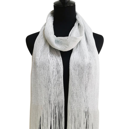 Metallic Scarves MS1911 (12PC)
