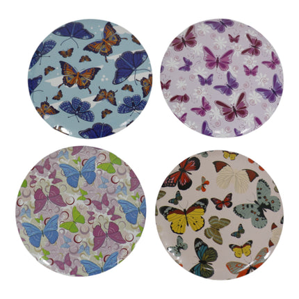 Butterfly Compact Hand Mirror JM5527-20 (12PC)