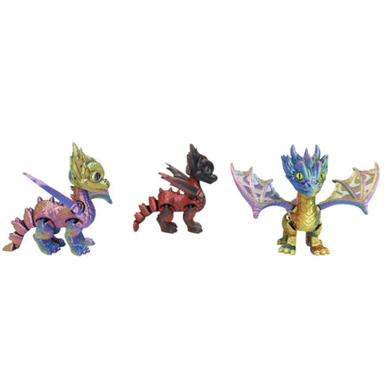 3D Animal Toy Dragon with Wings TY5319-15 (12PC)