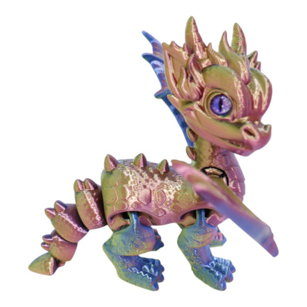 3D Animal Toy Dragon with Wings TY5319-15 (12PC)