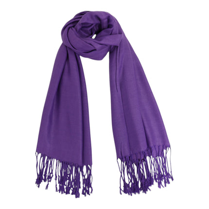 Plain Pashmina PP1028A (12PC)