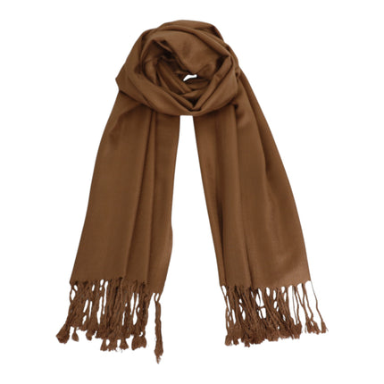 Plain Pashmina PP1028A (12PC)