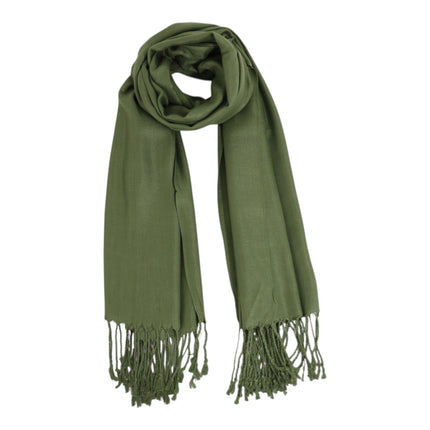Plain Pashmina PP1028A (12PC)