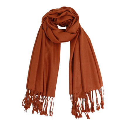 Plain Pashmina PP1028A (12PC)