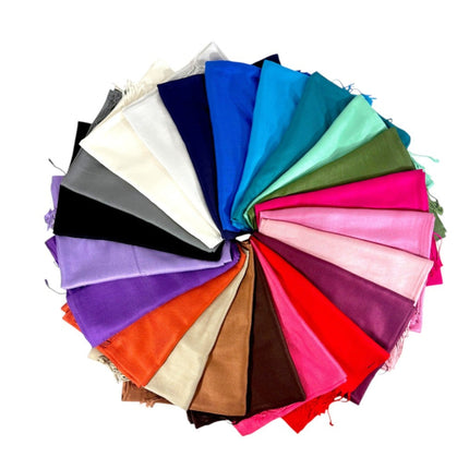 Plain Pashmina PP1028A (12PC)