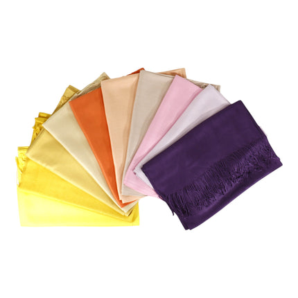 Plain Pashmina PP1028B (12PC)