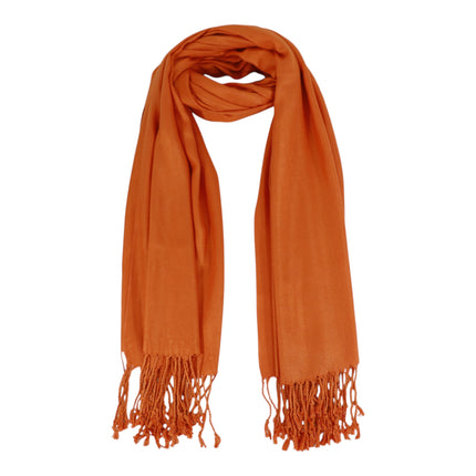 Plain Pashmina PP1028B (12PC)
