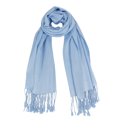 Plain Pashmina PP1028B (12PC)