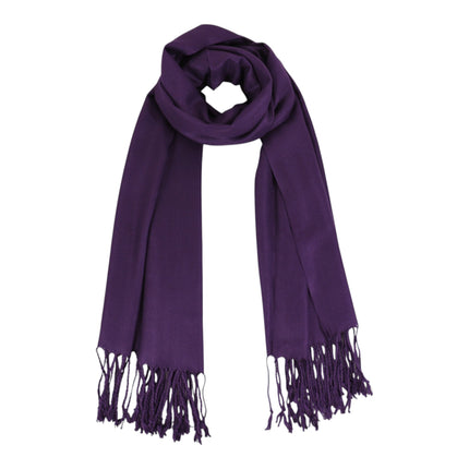 Plain Pashmina PP1028B (12PC)