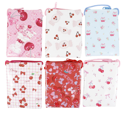 Cherry Pattern Mini Crossbody Bag BG5630-7 (12PC)