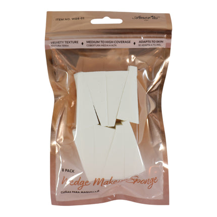 Wedge Makeup Sponge WDS-01  (4PK)