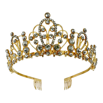 Crystal Tiara Crown CA1786 (2PC)