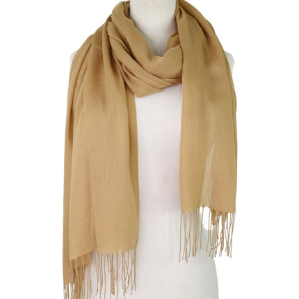 Plain Viscose Scarves VP1211A (12PC)