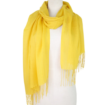 Plain Viscose Scarves VP1211A (12PC)