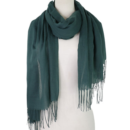 Plain Viscose Scarves VP1211A (12PC)