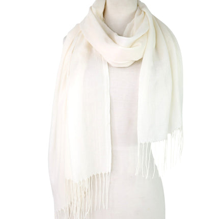 Plain Viscose Scarves VP1211A (12PC)