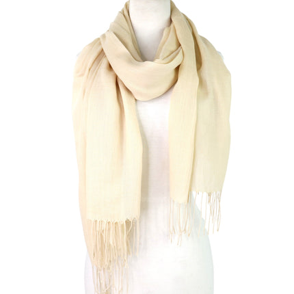 Plain Viscose Scarves VP1211A (12PC)