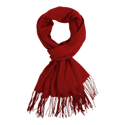 Plain Viscose Scarves CP1215 (12PC)