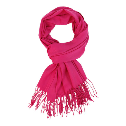 Plain Viscose Scarves CP1215 (12PC)