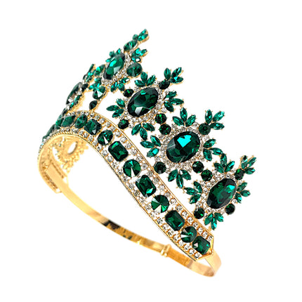Crystal Tiara Crown HT955 (1pc)