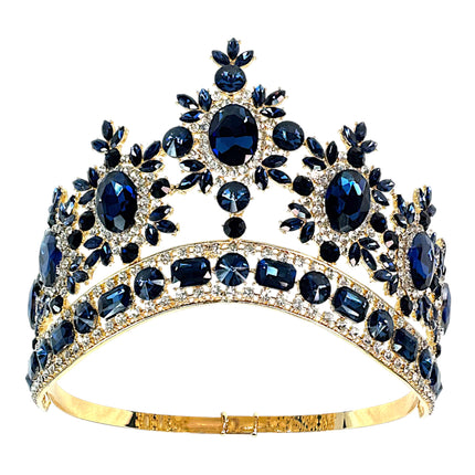 Crystal Tiara Crown HT955 (1pc)