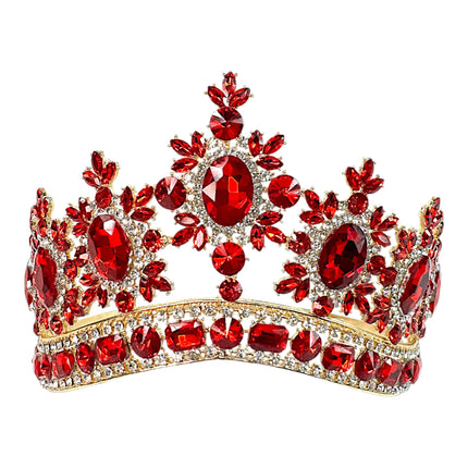 Crystal Tiara Crown HT955 (1pc)