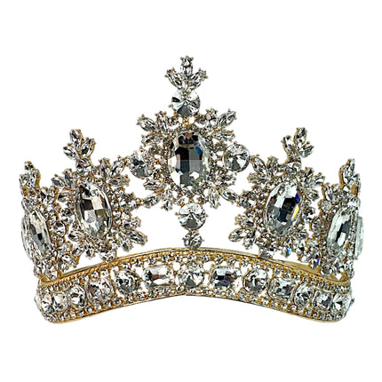Crystal Tiara Crown HT955 (1pc)