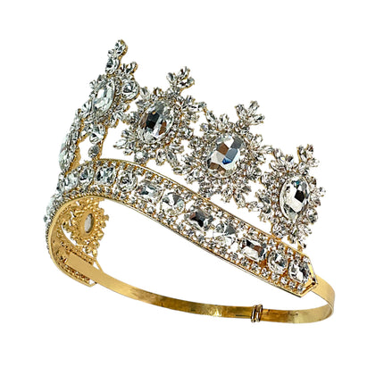 Crystal Tiara Crown HT955 (1pc)