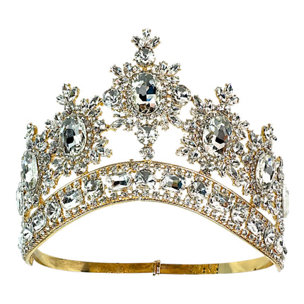 Crystal Tiara Crown HT955 (1pc)