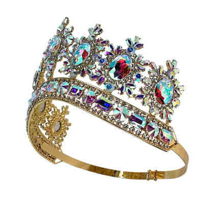 Crystal Tiara Crown HT955 (1pc)
