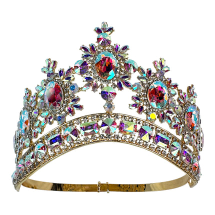 Crystal Tiara Crown HT955 (1pc)
