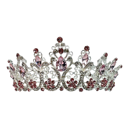 Crystal Tiara Crown HT0915 (2PC)