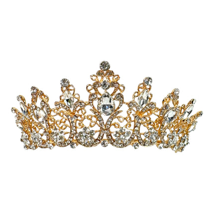 Crystal Tiara Crown HT0915 (2PC)
