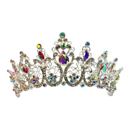 Crystal Tiara Crown HT0915 (2PC)