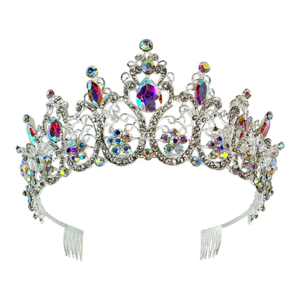 Crystal Tiara Crown HT0915 (2PC)