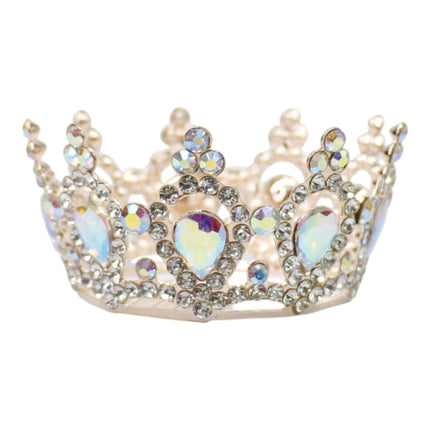 Crystal Small Tiara Hair Crown HT0952 (6PC)