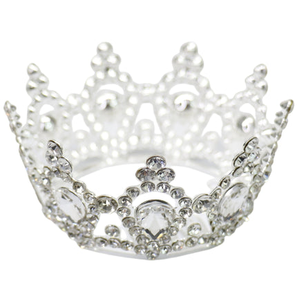 Crystal Small Tiara Hair Crown HT0952 (6PC)