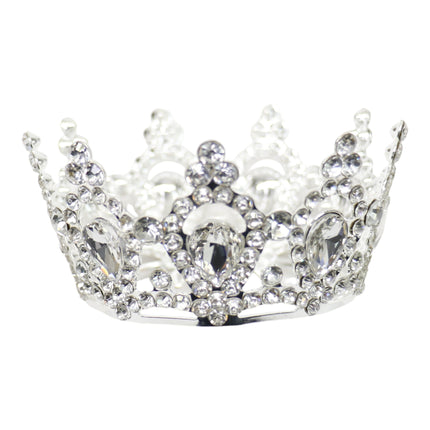 Crystal Small Tiara Hair Crown HT0952 (6PC)