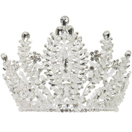 Crystal Tiara Crown HT0963 (1PC)
