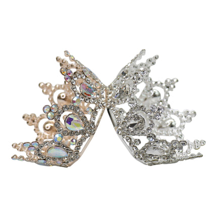 Crystal Small Tiara Hair Crown HT0952 (6PC)