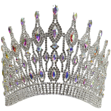 Crystal Tiara Crown HT0956 (1PC)
