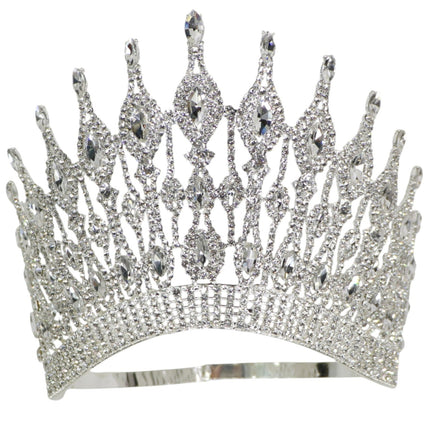 Crystal Tiara Crown HT0956 (1PC)