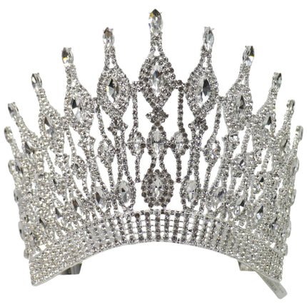 Crystal Tiara Crown HT0956 (1PC)