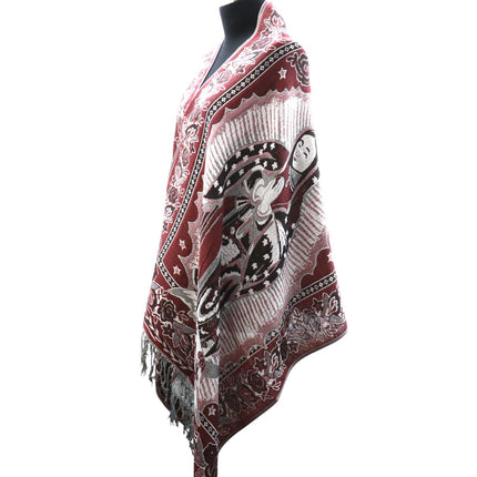 Metallic Pashmina Our Lady of Guadalupe SCF3719-28 (12PC)