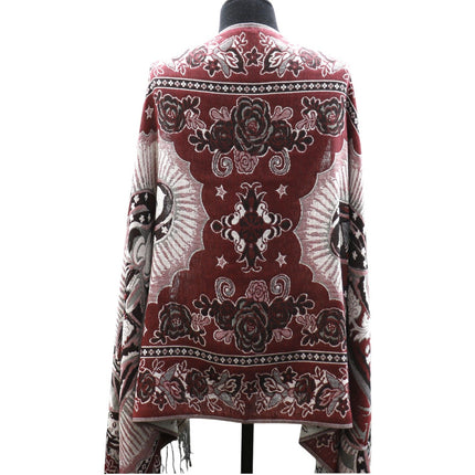 Metallic Pashmina Our Lady of Guadalupe SCF3719-28 (12PC)