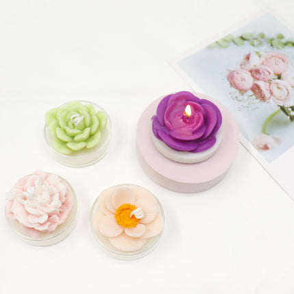 Flower Shape Scented Candle SS41106-23 (12PC)